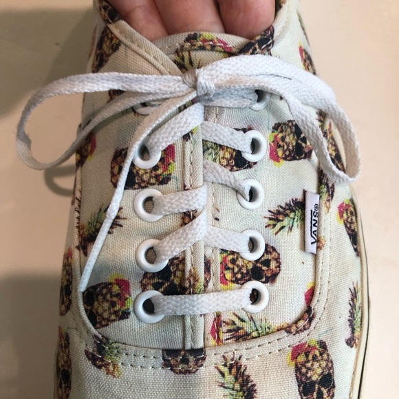 Vans “Drained and Confused” Size 13 sneakers. Tiki pineapple tropical luau party - Picture 6 of 9